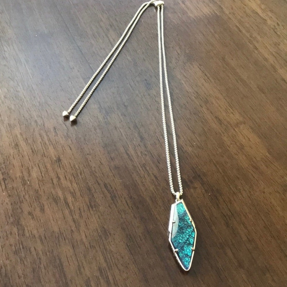 Kendra Scott Blue Pendant Necklace